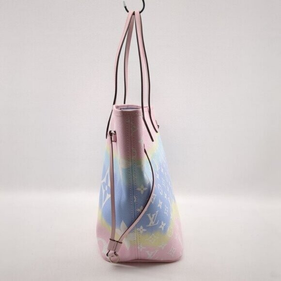 Authentic Louis Vuitton Neverfull Monogram Escale MM Tote Shoulder Bag Pastel - Picture 12 of 16